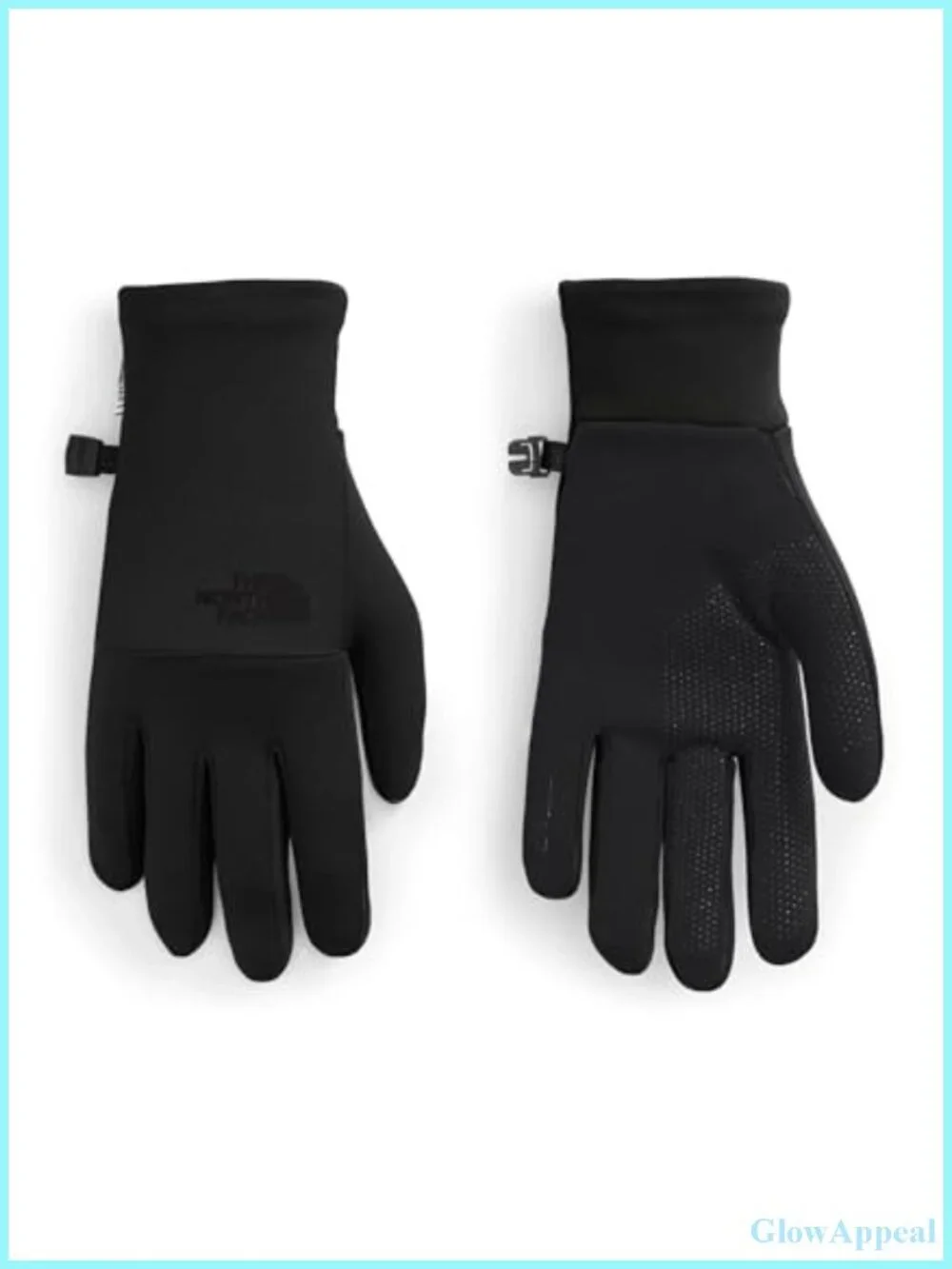 Women's Touchscreen Fleece Running Gloves with Silicone Grippers, Lightweight